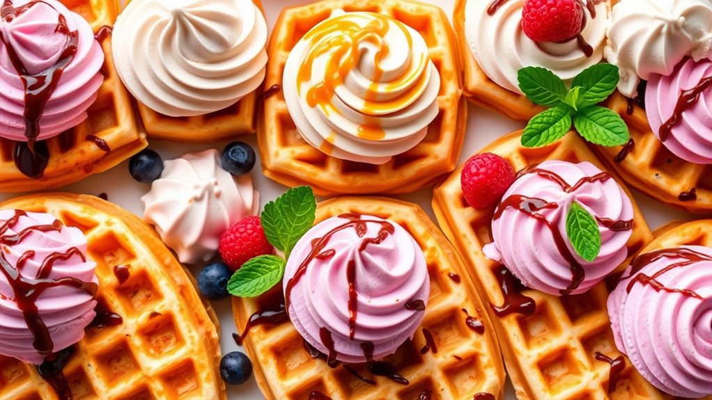 ice cream waffle nutrition
