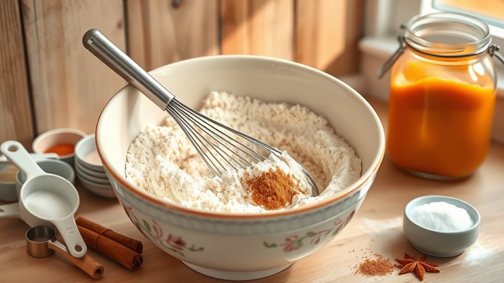 incorporate dry ingredients slowly