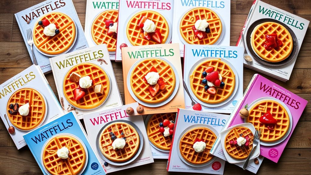 international waffle recipe books