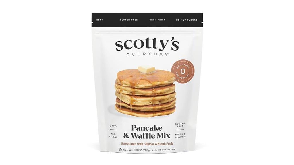 keto pancake and waffle mix