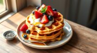 low carb waffle recipe
