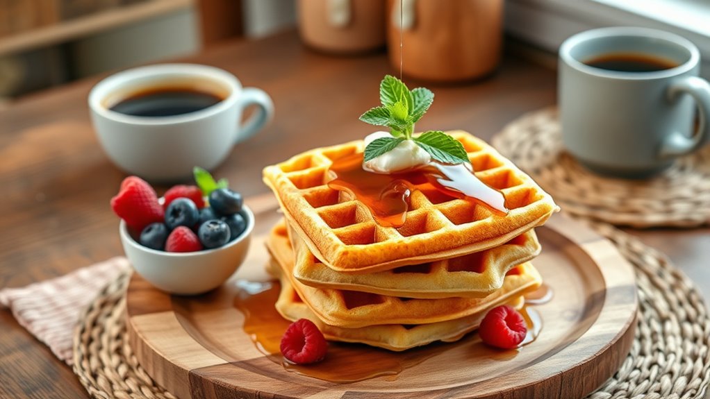 low carb waffle recipe