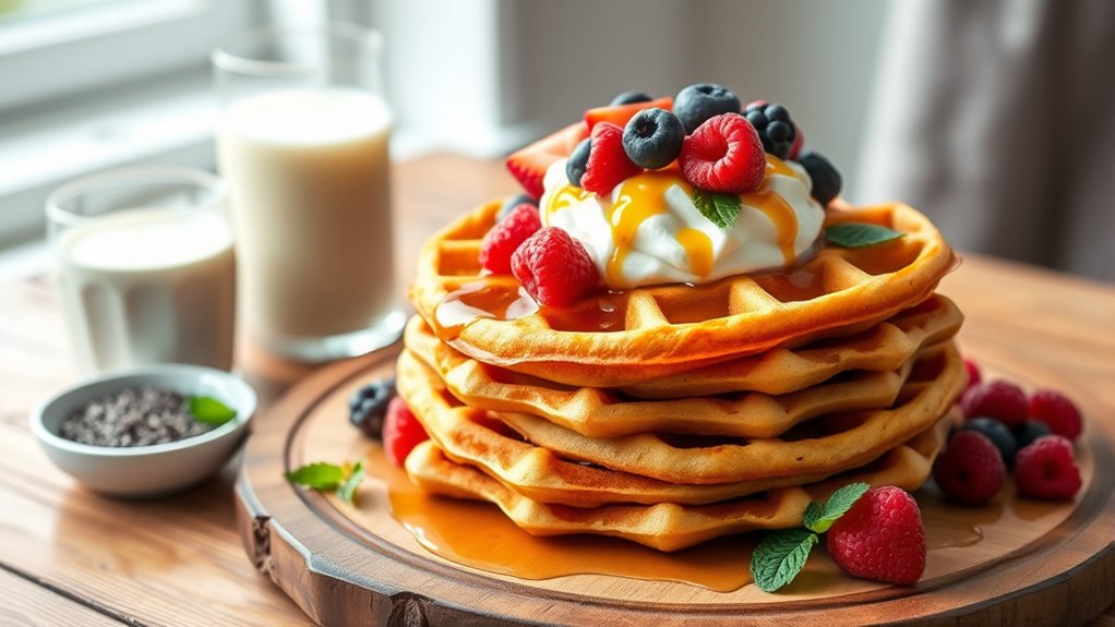 low carb waffle recipe