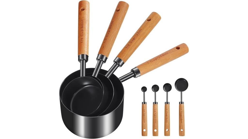 measuring cups and spoons