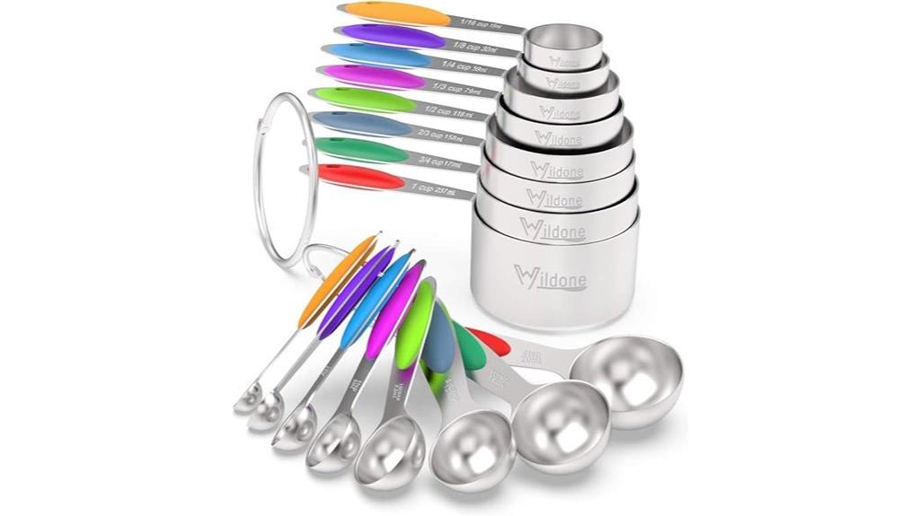 measuring cups and spoons