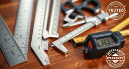 measuring tools with warranty