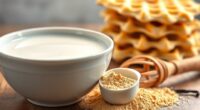 milk alternatives for waffles