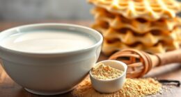 milk alternatives for waffles