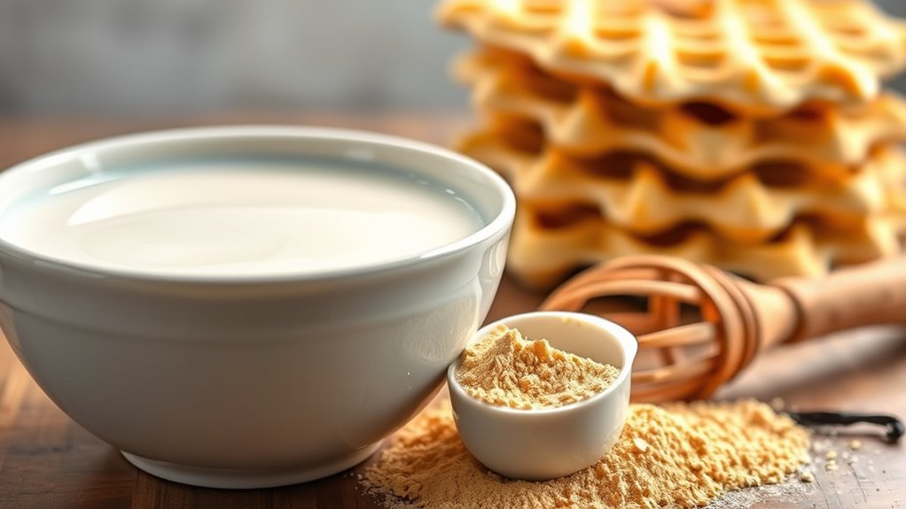 milk alternatives for waffles