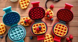 mini waffle makers selection