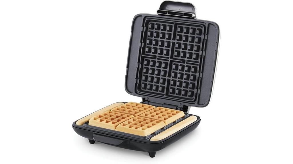 no drip nonstick waffle maker