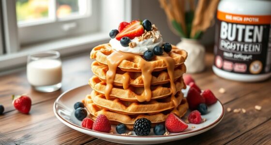 nutritious waffles for athletes