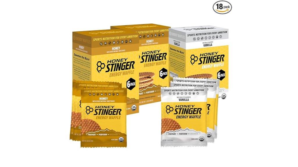 organic energy waffle assortment