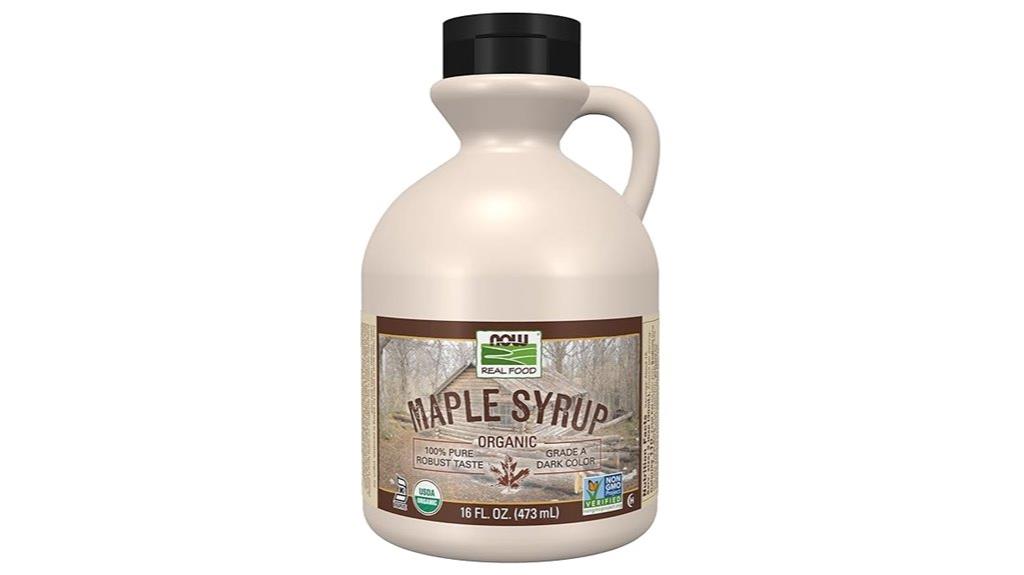 organic grade a syrup