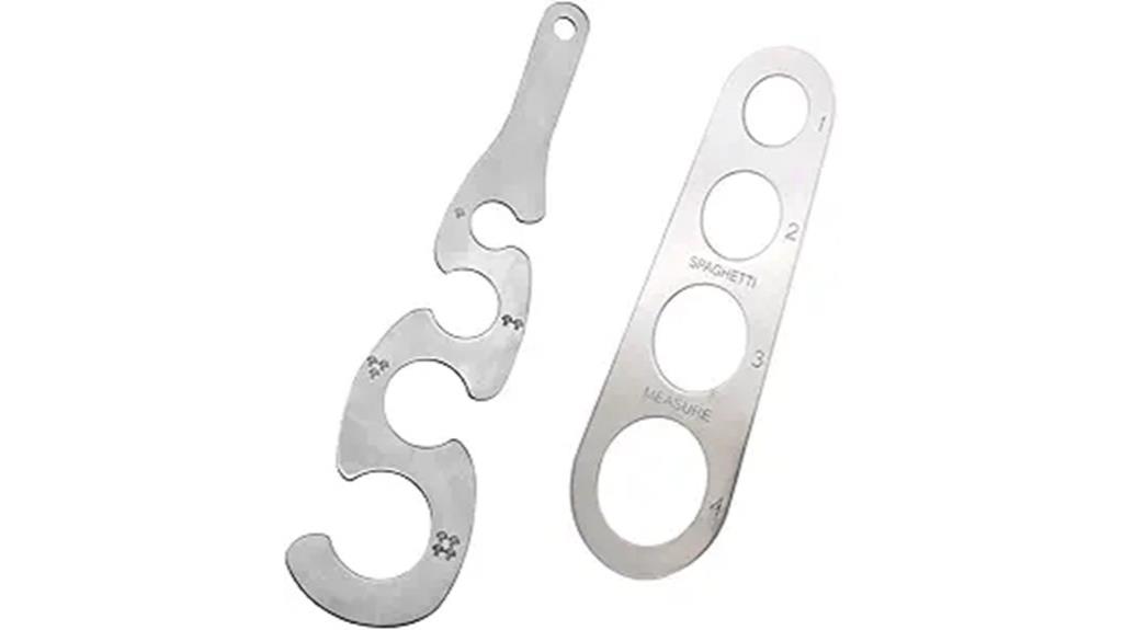 pasta portion measuring tool