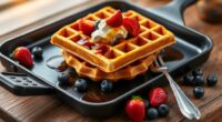 perfect waffle griddle techniques
