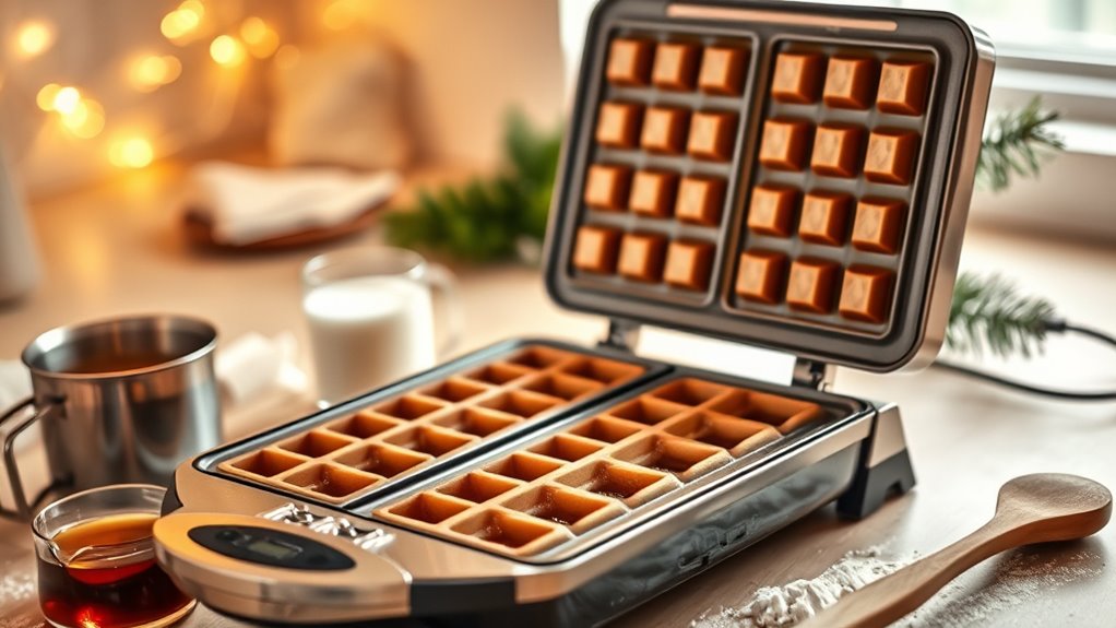preheat your waffle iron