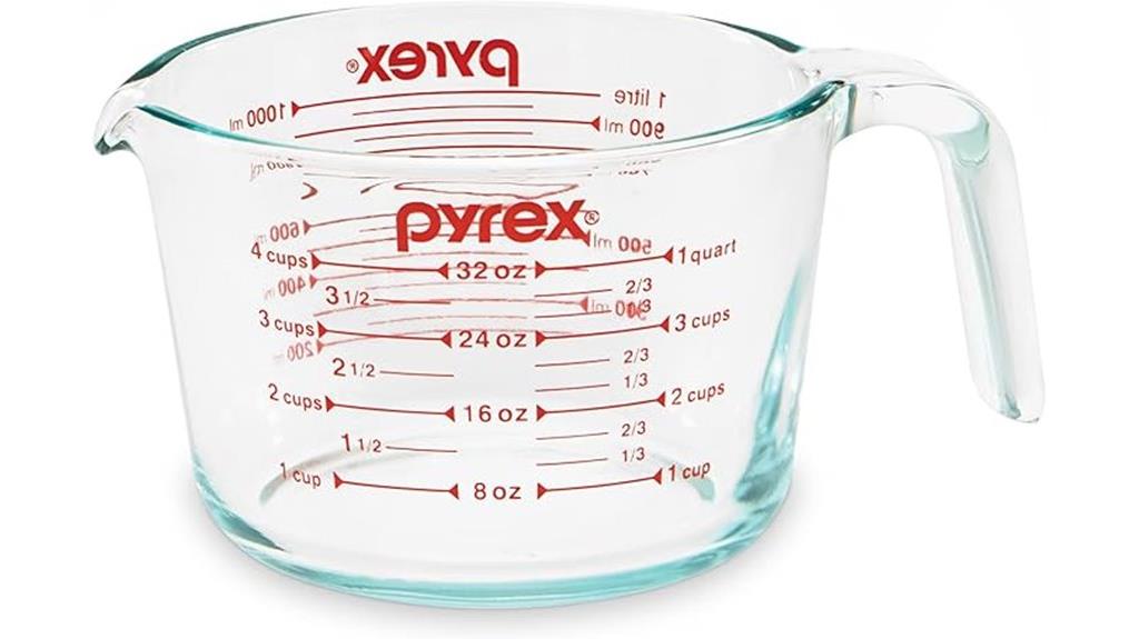 pyrex glass measuring cup