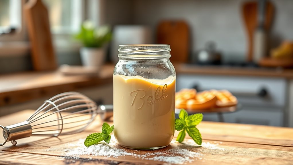 refrigerate for better waffles