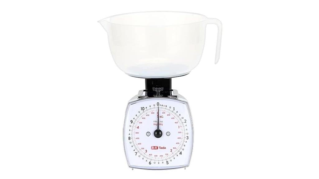 removable cup food scale