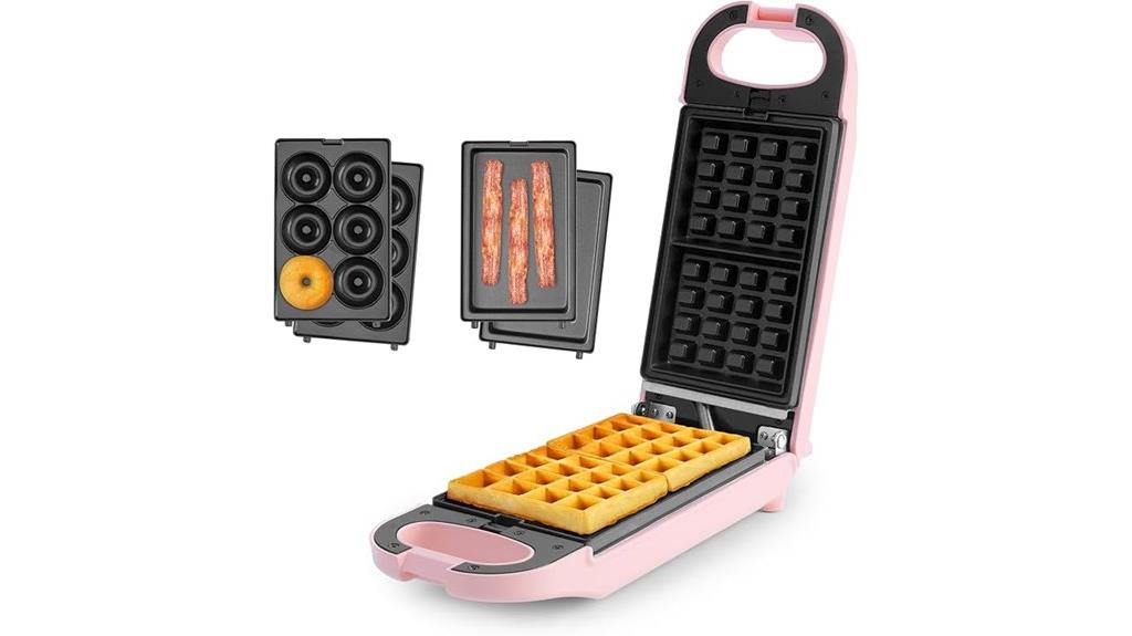 removable plates waffle maker