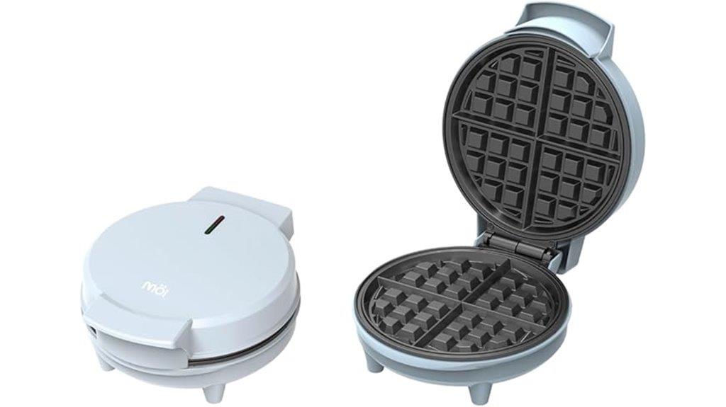 rotary non stick waffle maker