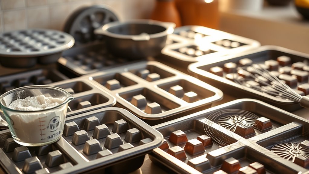 selecting suitable baking pans