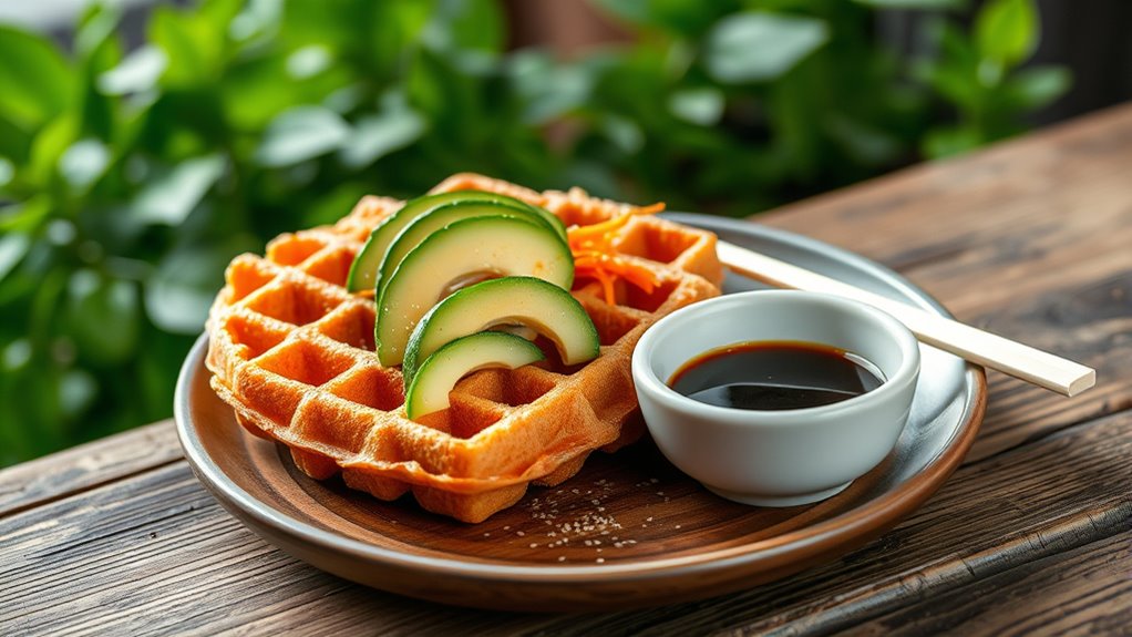 serve alongside soy sauce