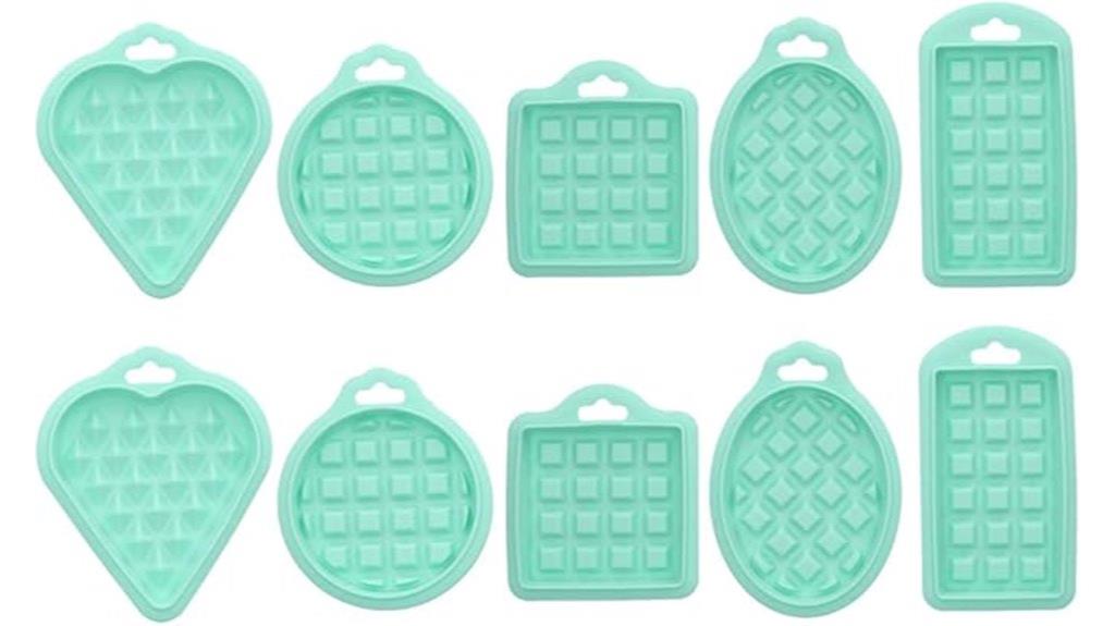 silicone baking molds set