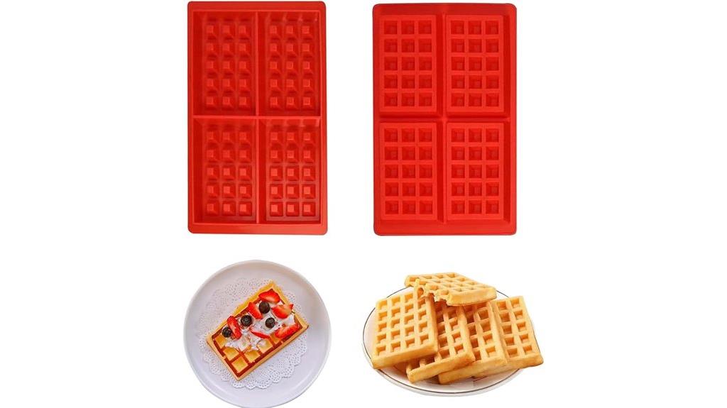 silicone waffle maker mold