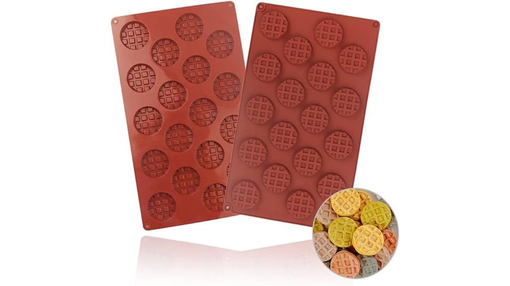 silicone waffle mold set