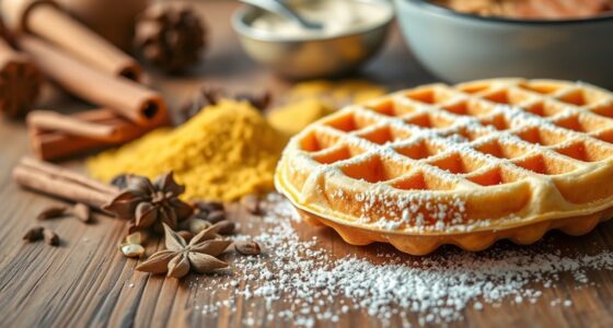 spice infused waffle creations