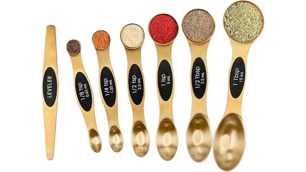 stainless steel magnetic spoons