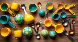 stylish and functional measuring sets