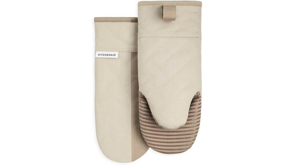 stylish and functional oven mitts