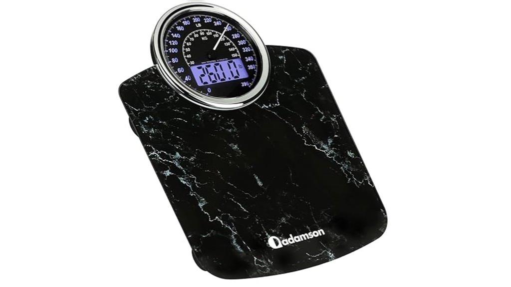stylish dual function weighing scale