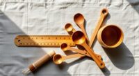 sustainable bamboo measuring tools