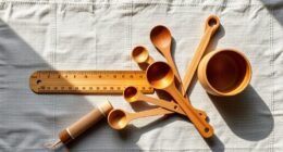 sustainable bamboo measuring tools