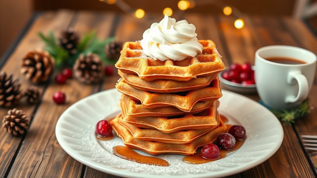 top dessert with cream