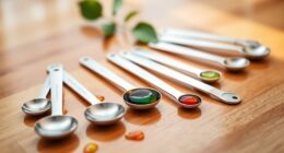 top liquid measuring spoons