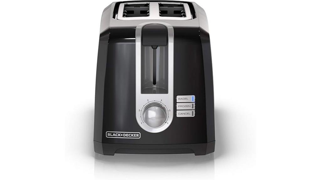two slice toaster model
