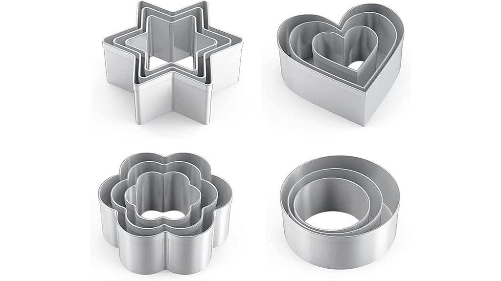 versatile heart cookie cutters