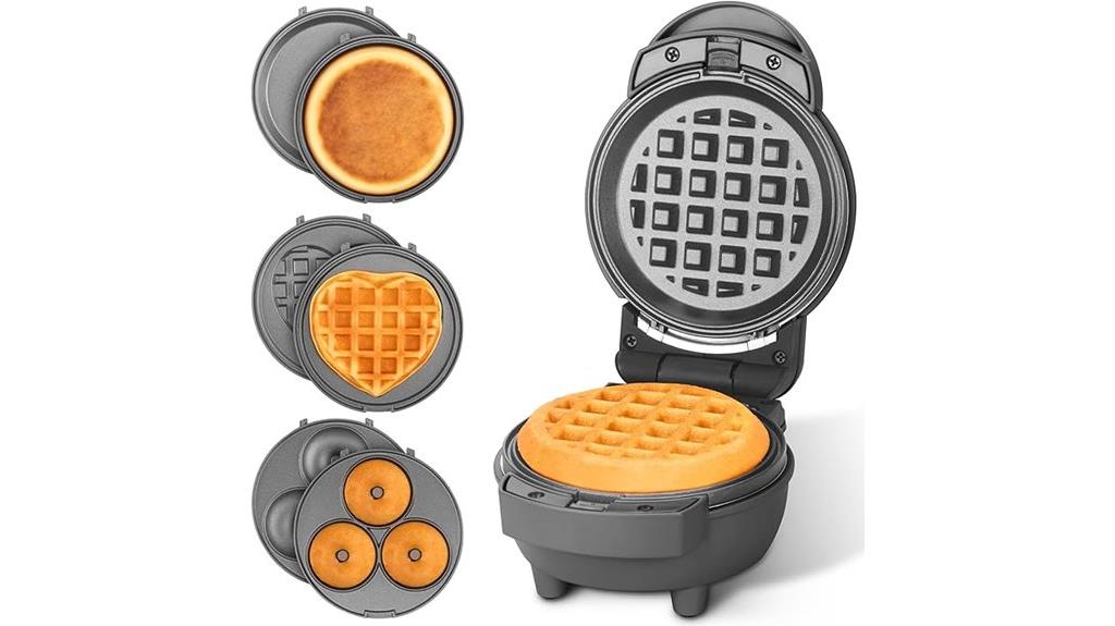 versatile mini waffle maker