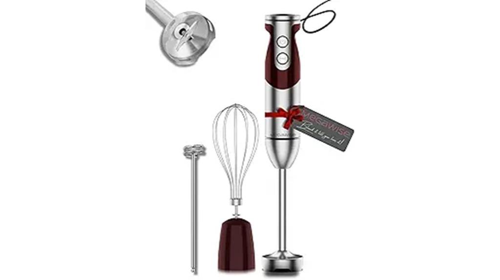 versatile titanium immersion blender