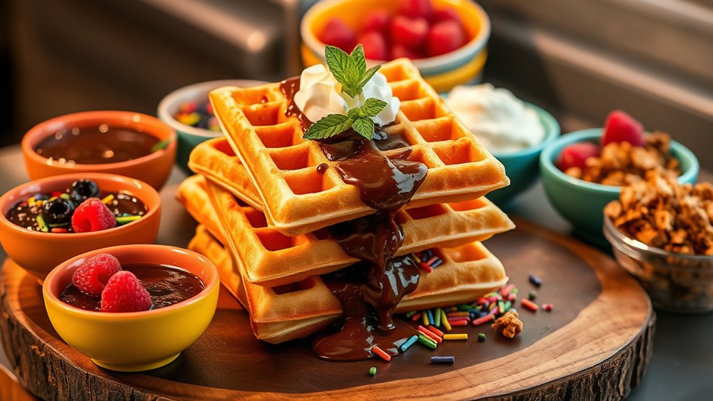 waffle bar topping suggestions