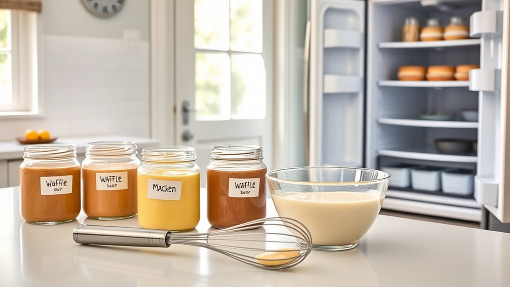 waffle batter storage tips