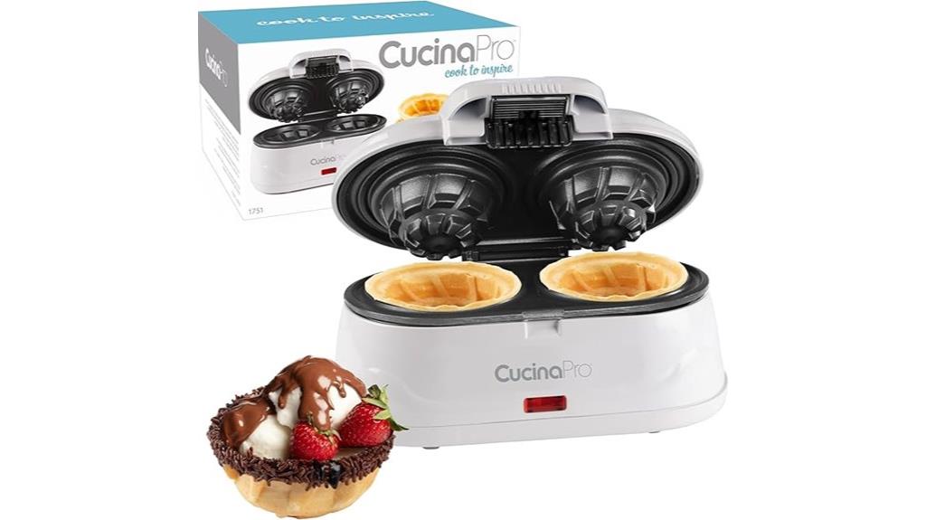 waffle bowl ice cream maker