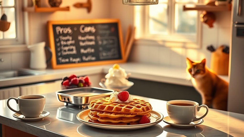 waffle business advantages and disadvantages