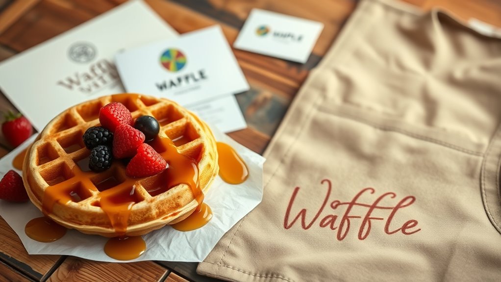 waffle business brand development