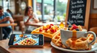 waffle business social media strategies